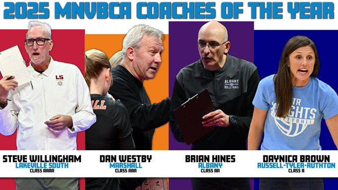 MNVBCA Coaches of the Year